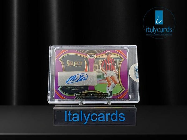 2024-25 PANINI SELECT FIFA MARCO VAN BASTEN AUTOGRAFO PURPLE 43/49
