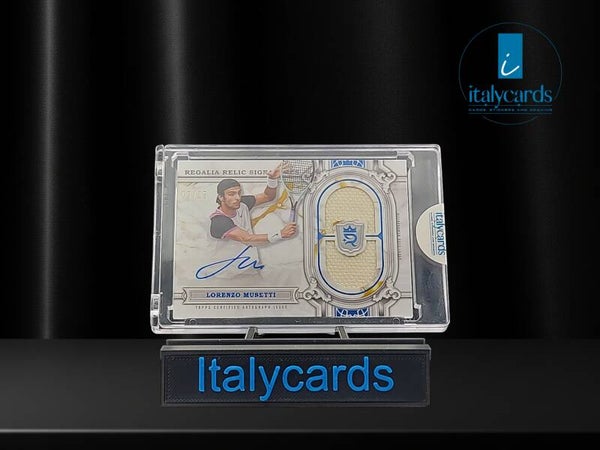 2024 TOPPS ROYALTY TENNIS LORENZO MUSETTI AUTOGRAFO + PATCH 09/25