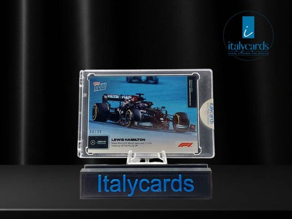 2021 TOPPS NOW FORMULA 1 LEWIS HAMILTON 66/99