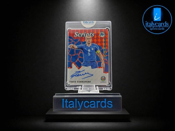 2021 PANINI MOSAIC FABIO CANNAVARO AUTOGRAFO RED FUSION