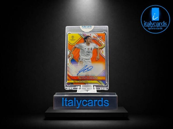 2024-25 TOPPS FINEST HERNAN CRESPO AUTOGRAFO ORANGE 16/25