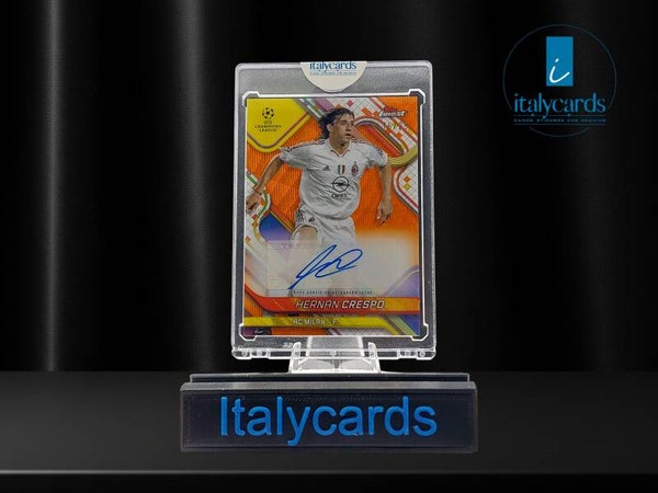 2024-25 TOPPS FINEST HERNAN CRESPO AUTOGRAFO ORANGE 16/25