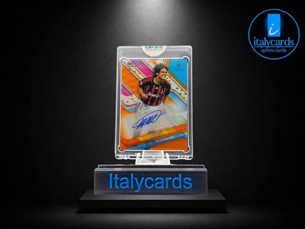 2024-25 TOPPS FINEST KAKA'  AUTOGRAFO ORANGE 12/25