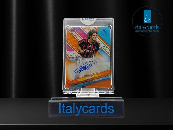 2024-25 TOPPS FINEST KAKA'  AUTOGRAFO ORANGE 12/25