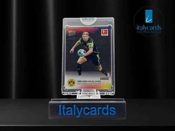 2021 TOPPS NOW BUNDESLIGA ERLING HAALAND BLACK 06/10