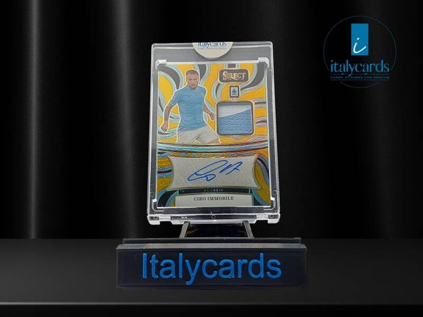 2024-25 PANINI SELECT SERIE A CIRO IMMOBILE AUTOGRAFO GOLD 04/10