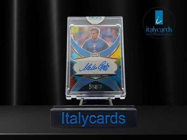 2024-25 PANINI SELECT FIFA ALESSANDRO DEL PIERO AUTOGRAFO TIE-DYE 01/25
