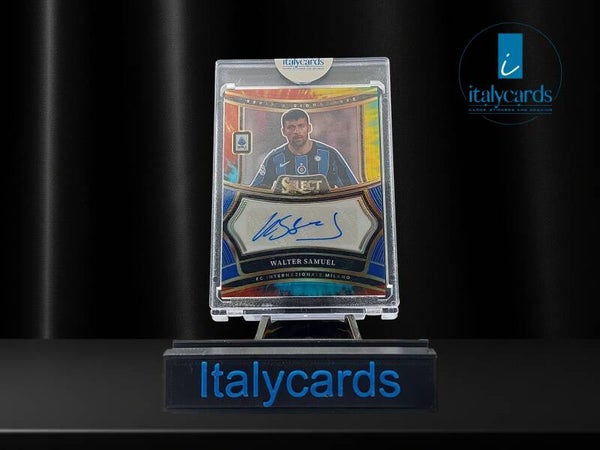 2024-25 PANINI SELECT SERIE A WALTER SAMUEL AUTOGRAFO TIE-DYE 20/25