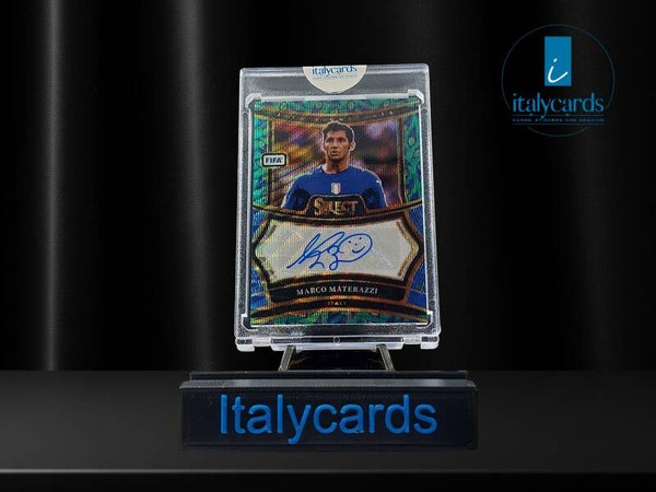2024-25 PANINI SELECT FIFA MARCO MATERAZZI AUTOGRAFO PEACOCK