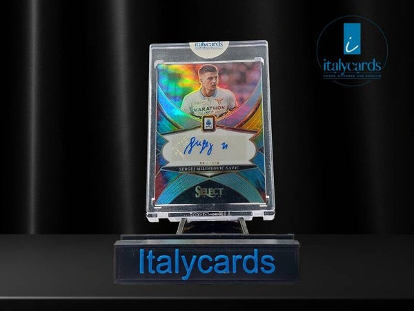 2024-25 PANINI SELECT SERIE A SERGEJ MILINKOVIC SAVIC AUTOGRAFO TIE-DYE 14/25