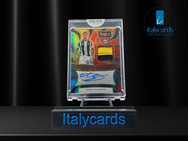 2024-25 PANINI SELECT SERIE A DUSAN VLAHOVIC AUTOGRAFO 08/25