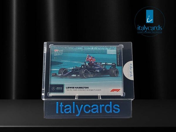 2021 TOPPS NOW FORMULA 1 LEWIS HAMILTON 92/99