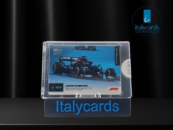 2021 TOPPS NOW FORMULA 1 LEWIS HAMILTON 32/99