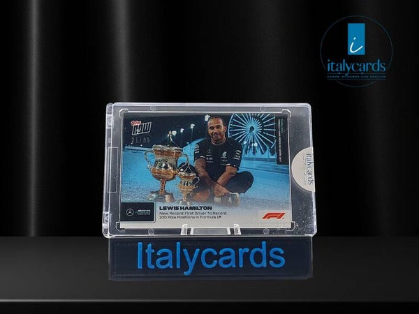 2021 TOPPS NOW FORMULA 1 LEWIS HAMILTON 21/99