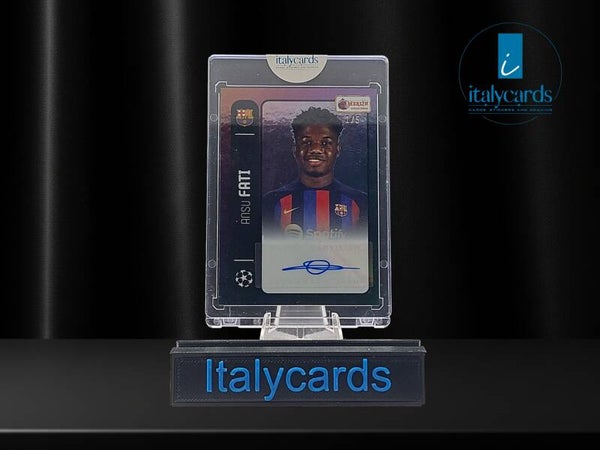 2022-23 TOPPS MERLIN 98 ANSU FATI AUTOGRAFO 1/5