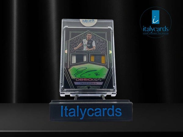 2019-20 PANINI OBSIDIAN PAULO DYBALA AUTOGRAFO + PATCH 18/25