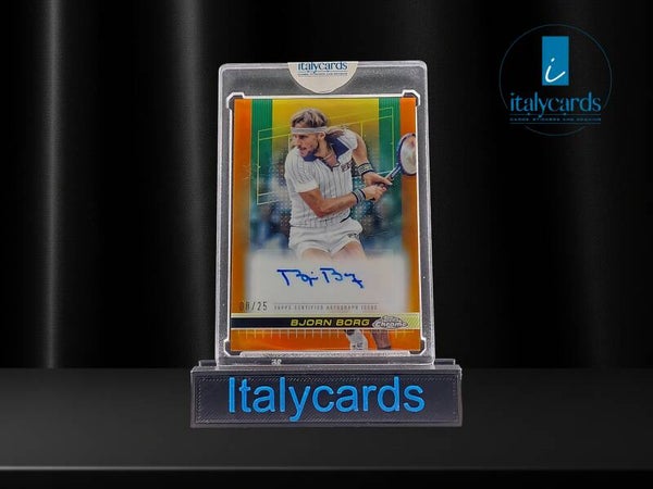2024 TOPPS CHROME TENNIS BJORN BORG AUTOGRAFO 08/25