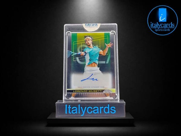 2024 TOPPS CHROME TENNIS LORENZO MUSETTI AUTOGRAFO REFRACTOR