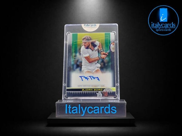 2024 TOPPS CHROME TENNIS BJORN BORG AUTOGRAFO REFRACTOR