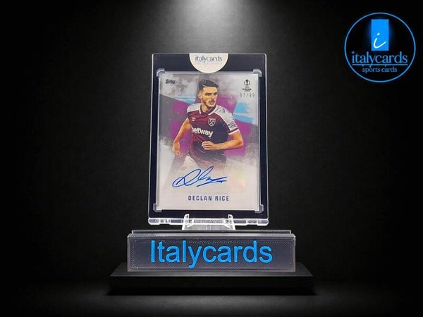 2021-22 TOPPS MASON MOUNT SET DECLAN RICE AUTOGRAFO 97/99