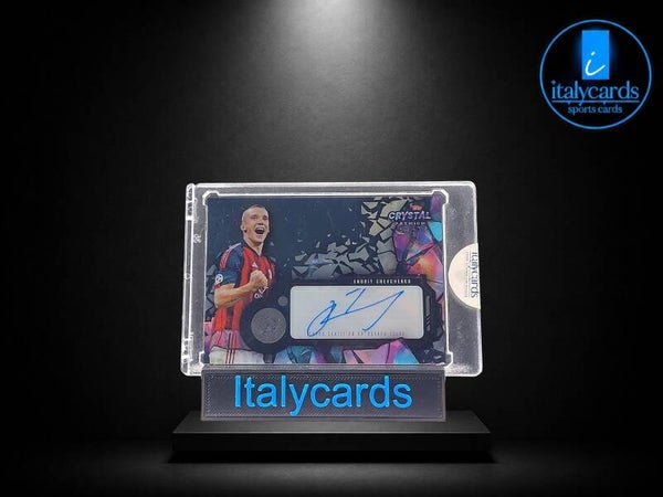 2023-24 TOPPS CRYSTAL ANDRIY SHEVCHENKO AUTOGRAFO BLACK 48/50