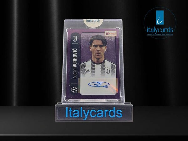 2022-23 TOPPS MERLIN 98 DUSAN VLAHOVIC AUTOGRAFO 24/25