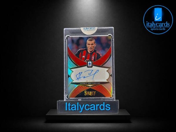 2024-25 PANINI SELECT SERIE A ANDRIY SHEVCHENKO AUTOGRAFO SILVER PRIZM #2