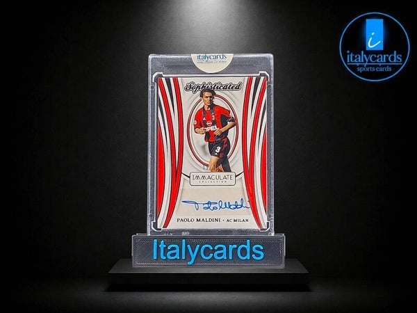 2024-25 PANINI IMMACULATE PAOLO MALDINI AUTOGRAFO RED 09/25