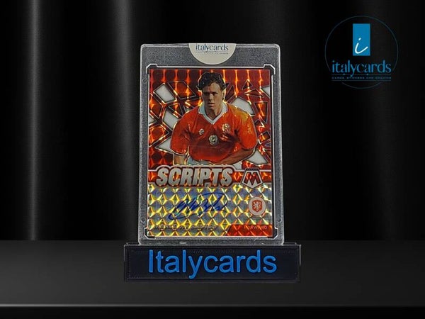 2021-22 PANINI MOSAIC MARCO VAN BASTEN AUTOGRAFO RED FUSION