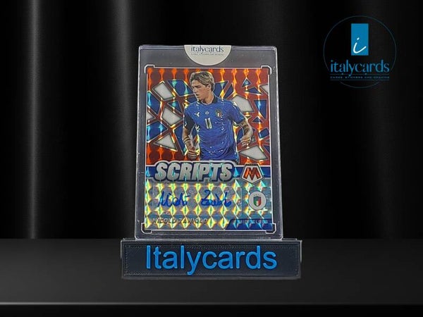2021-22 PANINI MOSAIC NICOLO' ZANIOLO AUTOGRAFO RED FUSION