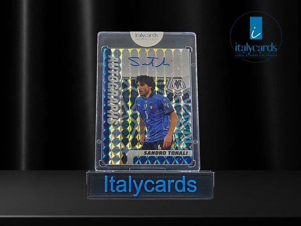 2021-22 PANINI MOSAIC SANDRO TONALI AUTOGRAFO BASE