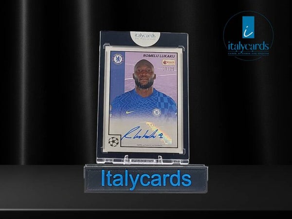 2021-22 TOPPS MERLIN 97 ROMELU LUKAKU AUTOGRAFO 19/25