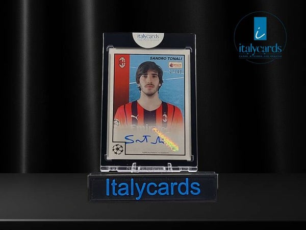 2021-22 TOPPS MERLIN 97 SANDRO TONALI AUTOGRAFO 27/49
