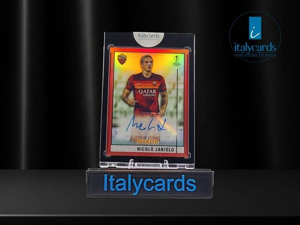 2020-21 TOPPS MERLIN NICOLO' ZANIOLO AUTOGRAFO 02/10