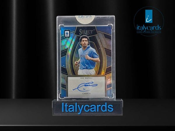 2023-24 PANINI SELECT SERIE A ANTONIO CARECA AUTOGRAFO SILVER PRIZM