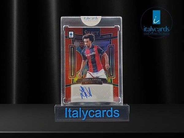2023-24 PANINI SELECT SERIE A JOSHUA ZIRKZEE AUTOGRAFO RED