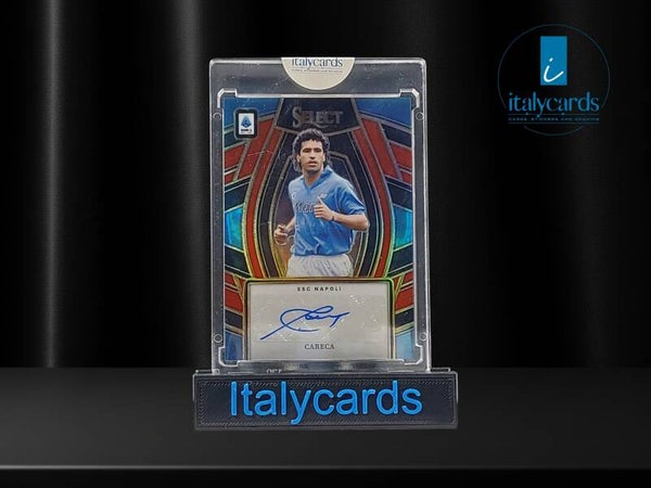 2023-24 PANINI SELECT SERIE A ANTONIO CARECA AUTOGRAFO RED