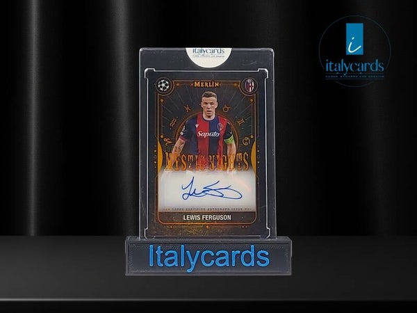 2024-25 TOPPS MERLIN UCC LEWIS FERGUSON AUTOGRAFO ORANGE 03/25