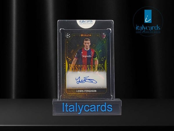 2024-25 TOPPS MERLIN UCC LEWIS FERGUSON AUTOGRAFO GOLD 40/50
