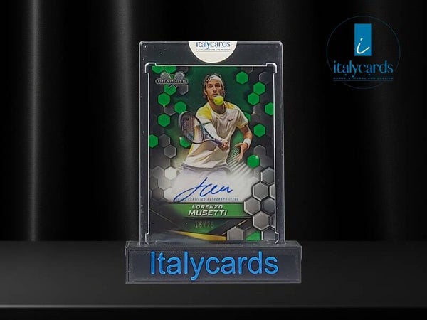 2024 TOPPS GRAPHITE TENNIS LORENZO MUSETTI AUTOGRAFO ON CARD 16/75