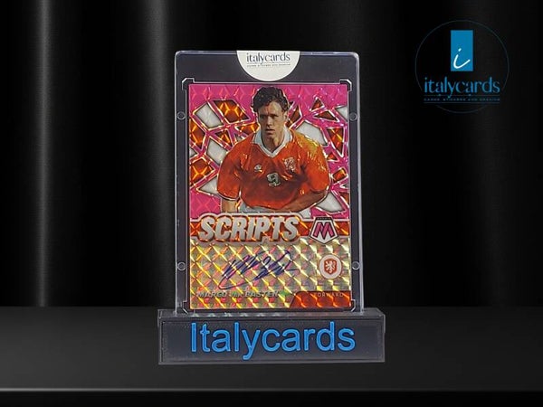 2021-22 PANINI MOSAIC MARCO VAN BASTEN AUTOGRAFO 01/10