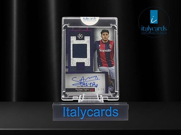 2024-25 TOPPS MUSEUM SANTIAGO CASTRO AUTOGRAFO 19/99