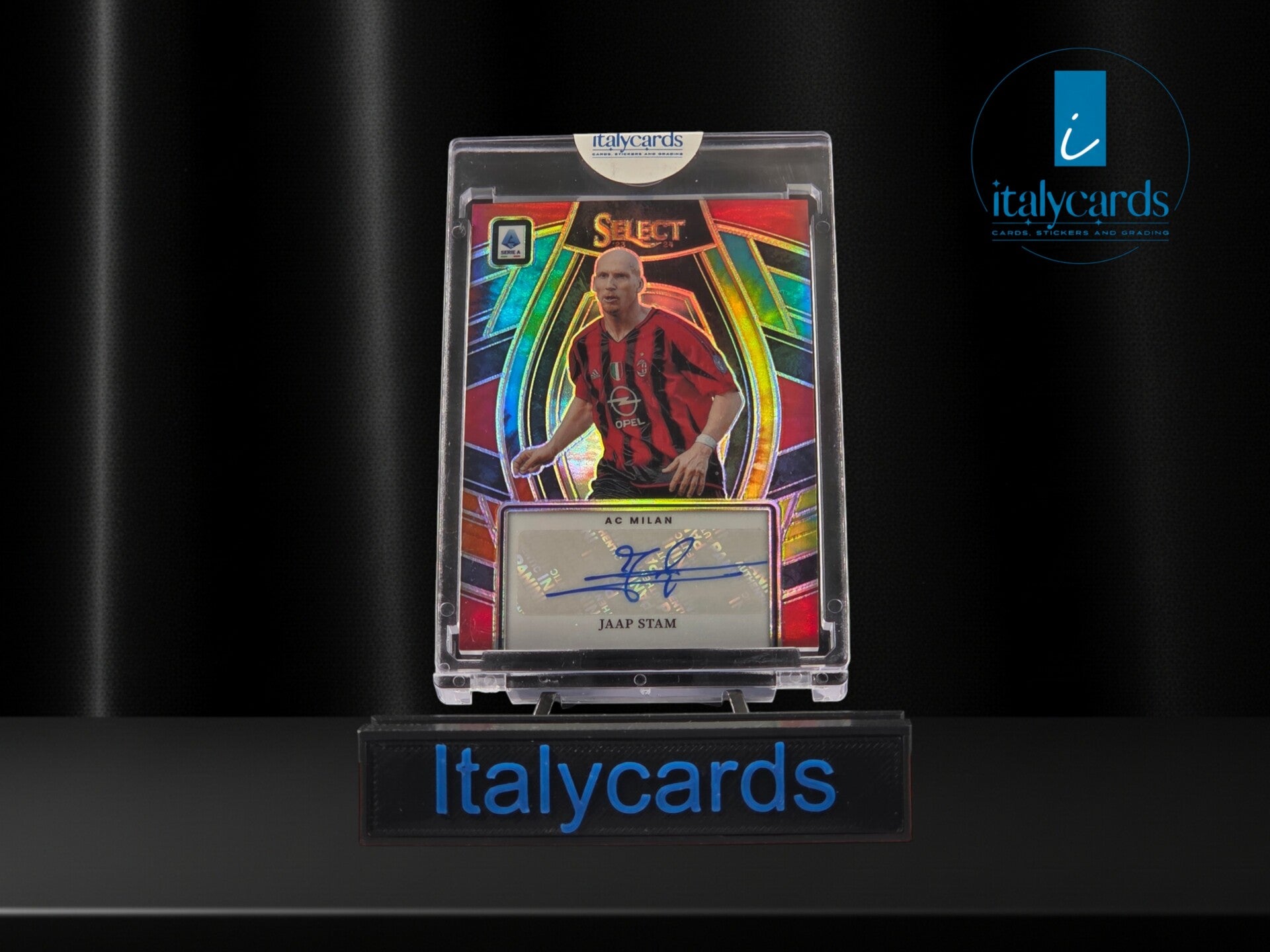 2023-24 PANINI SELECT SERIE A JAAP STAM AUTOGRAFO TIE-DYE 09/15
