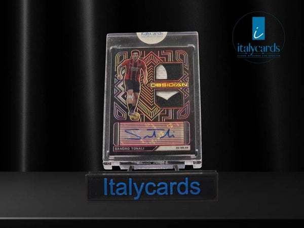 2021-22 PANINI OBSIDIAN SANDRO TONALI AUTOGRAFO 11/25
