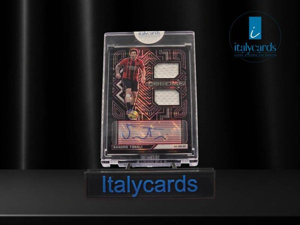 2021-22 PANINI OBSIDIAN SANDRO TONALI AUTOGRAFO 20/44
