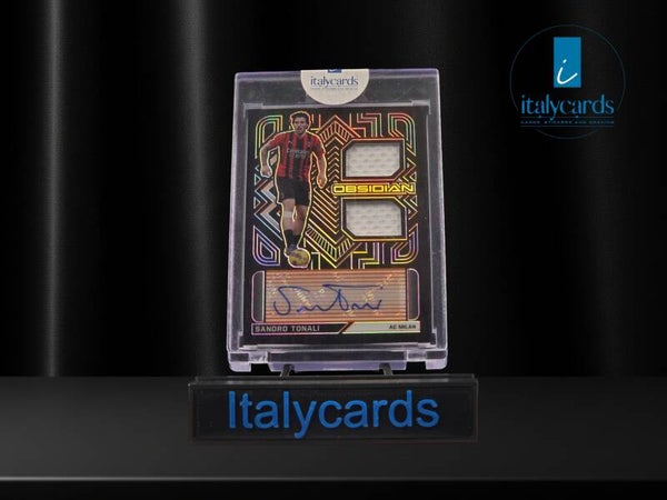 2021-22 PANINI OBSIDIAN SANDRO TONALI AUTOGRAFO 18/50