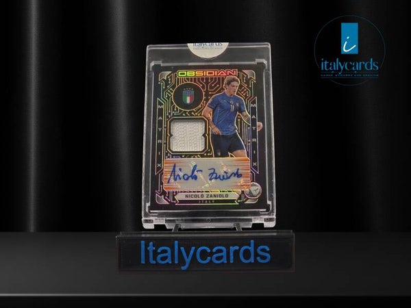 2021-22 PANINI OBSIDIAN NICOLO' ZANIOLO AUTOGRAFO 45/50