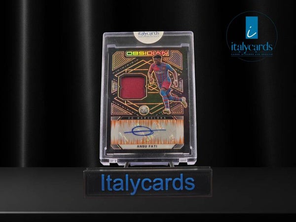 2021-22 PANINI OBSIDIAN ANSU FATI AUTOGRAFO 43/50