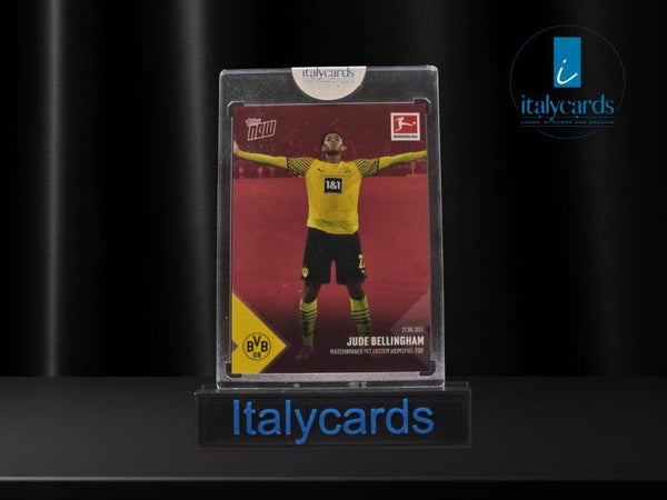 2021 TOPPS NOW BUNDESLIGA JUDE BELLINGHAM RED 30/99