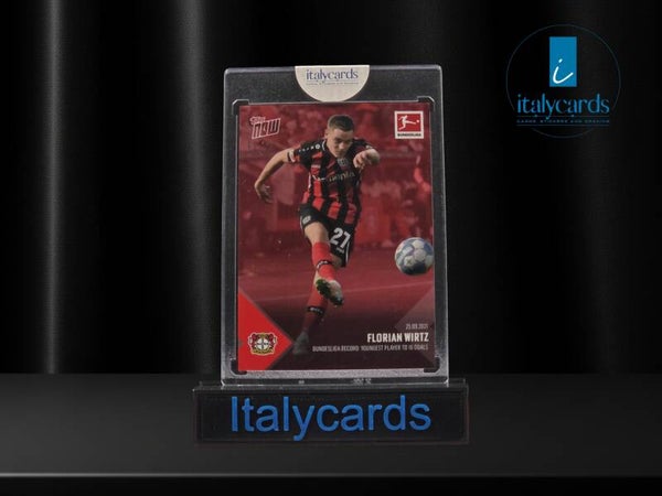 2021 TOPPS NOW BUNDESLIGA FLORIAN WIRTZ RED 88/99